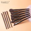 18 Black Makeup Brush Set  High-quality Solid Wood Handle Makeup Brush Complete Set