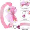 6-piece Cat Collar With Bow And Bow, 19-32cm, 6 Colors