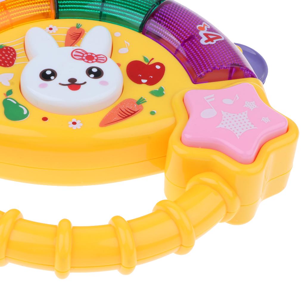 Buy Electric Musical Tambourine Handbell Development Rattle Toy W ...