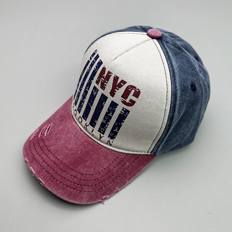 Simple simbolo stella a cinque punte Ricamo all'aperto berretto da baseball Traspirabilità estiva Berretto in rete hip hop cappello da camionista