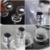 4/8pcs Stove Knob Covers Child Proof Switch Covers Black Transparent Color Prevent Kids Pets Turning on Stoves Universal Size