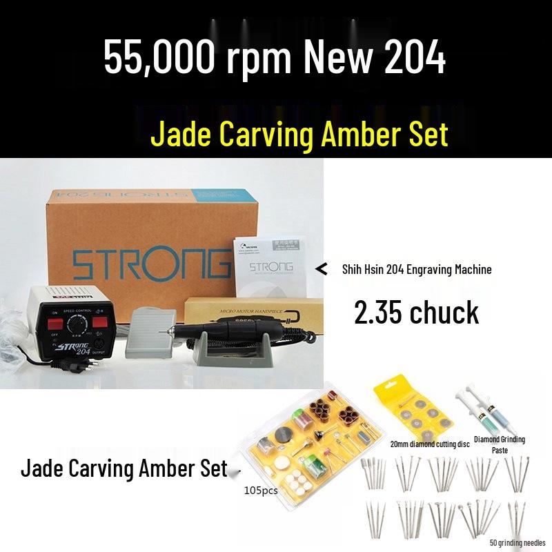 Compact Dental & Craft Engraving Tool: Electric Machine for Jade, Wood, and Nut Carving