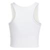 Adidas Daily Climacool Comfortable Versatile Fashion Sports Vest Women Tops White KC2471