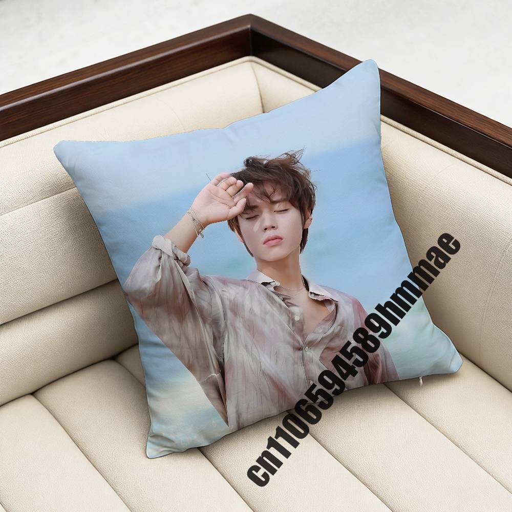 For Singer Actor PPark Ji Hoon Throw Pillow Case Sham Xcm Decoration Square Sofa Pillowcase Pad Cover