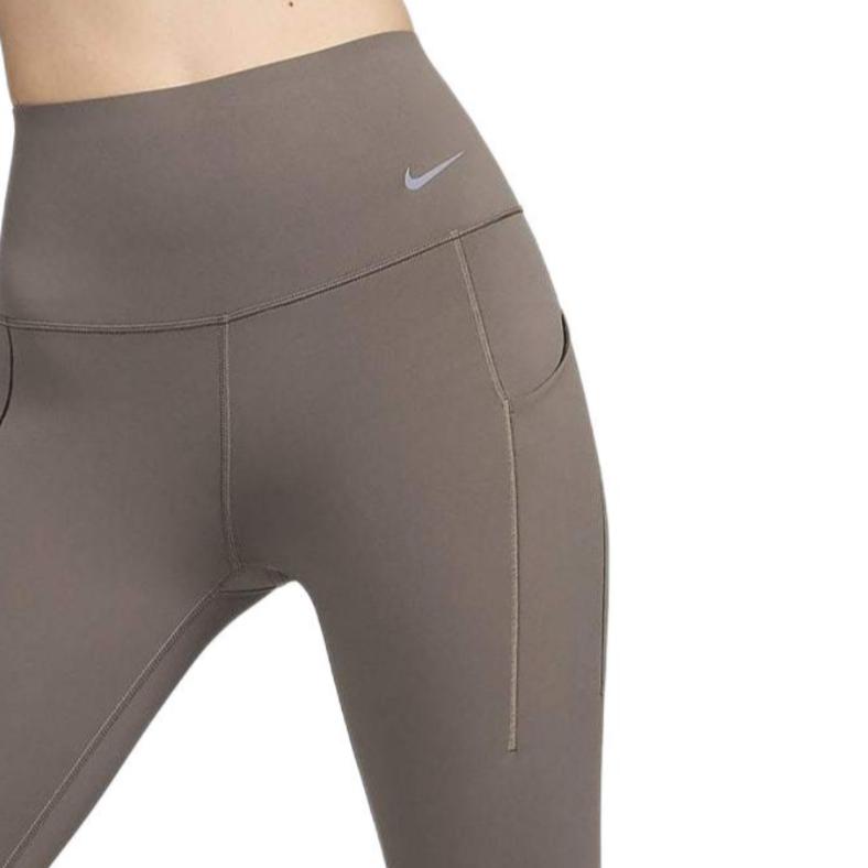 Nike Universal Breathable Quick-Dry High-Waisted Casual Tight Sports Pants Women Pants Mineral-Grey Black DQ5997-004