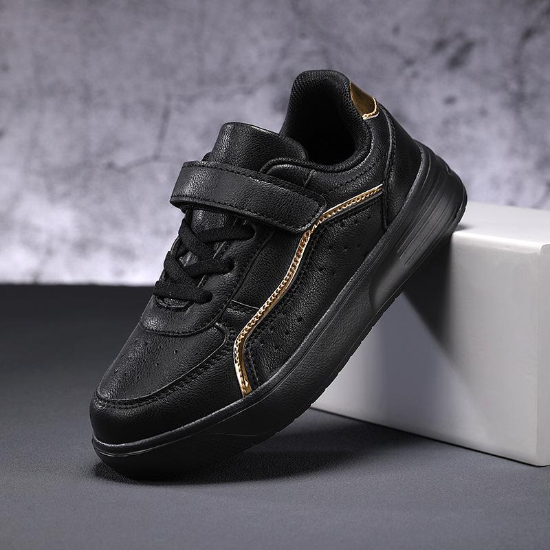 

2025 new boys and girls board shoes soft sole fashion middle and older children single shoes student casual shoes 39 inner length 25