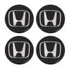 ujhqr5 4pcs 56MM Emblem Car Wheel Center Cap Hub Covers Badge For Honda Odyssey Spirior CR-V Civic HR-V City Accord Fit Pilot