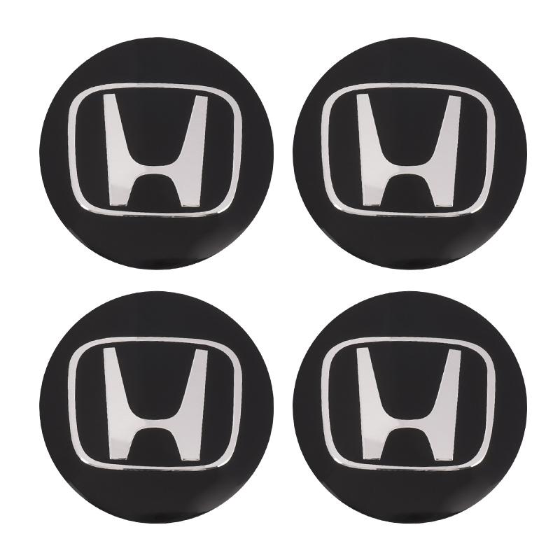 

4pcs 56MM Emblem Car Wheel Center Cap Hub Covers Badge For Honda Odyssey Spirior CR-V Civic HR-V City Accord Fit Pilot чорний
