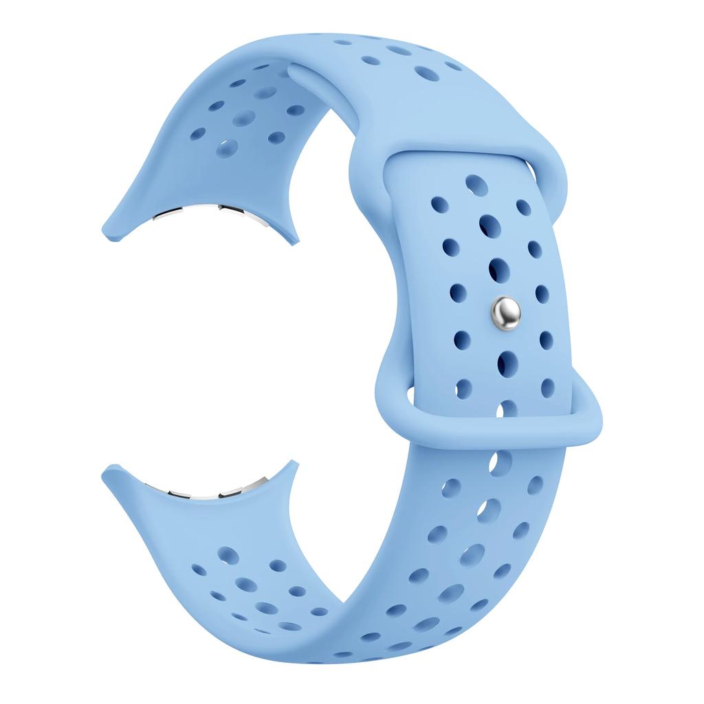 Band for Google Pixel 4 41 45mm Sport Breathable Silicone Wristband for Pixel 4 3 2 1 41mm 4 3 45mm Universal Men Women Strap
