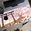 Sakura Torii Gaming Mats Extended Pad Pc Accessories Mouse Pads Desk Interior Mousepad Gamer Setup Decoration Mouse Mat Playmat
