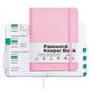 Light Weight Portable Password Collection Notebook Address Information Organiser Book for Travel and Daily Use