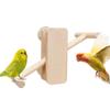 Bird Cage Toys Interactive Wooden Parakeet Cage Toys Versatile Cage Accessories For Parrots Parakeet Budgies Cockatoos Lovebirds