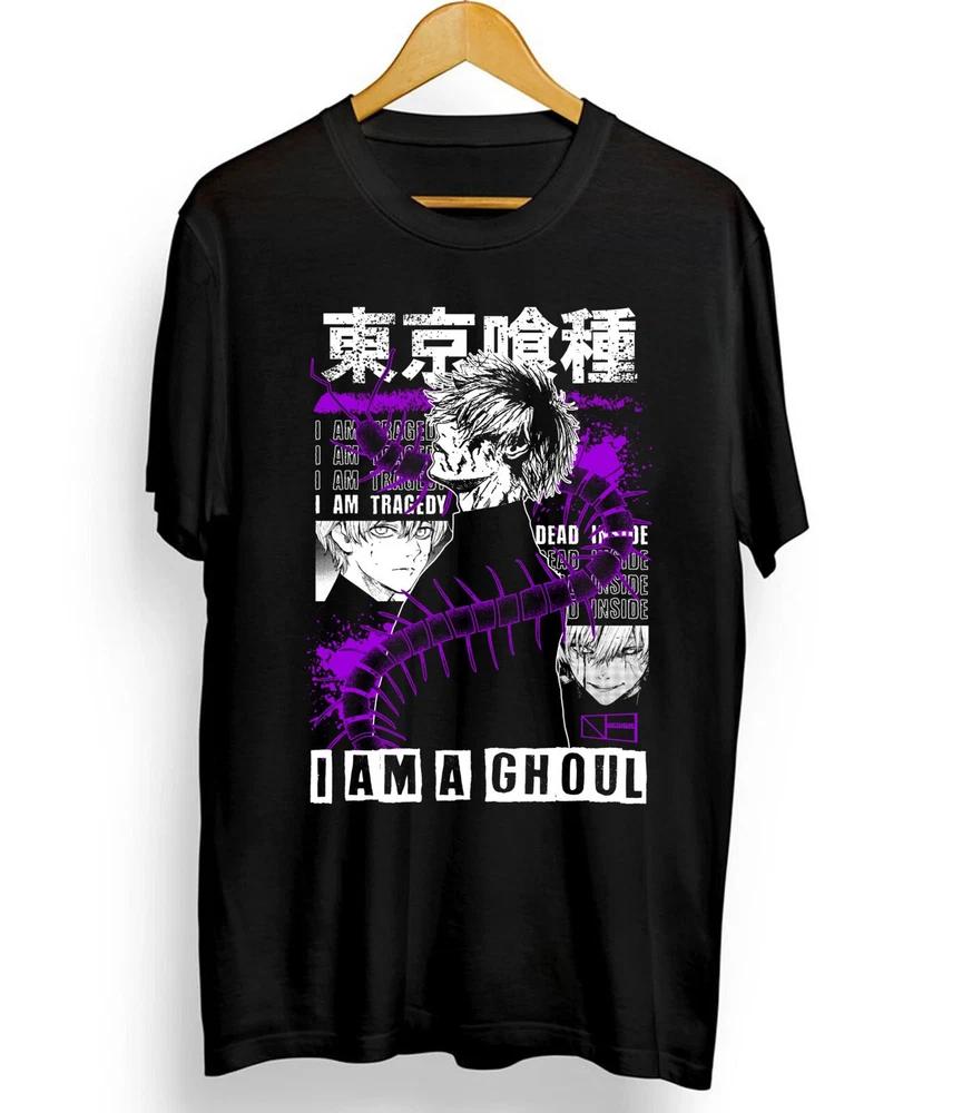 Tokyo Ghoul New Tshirt kaneki Kenanime JapanotakuGraphic TeeBlack S