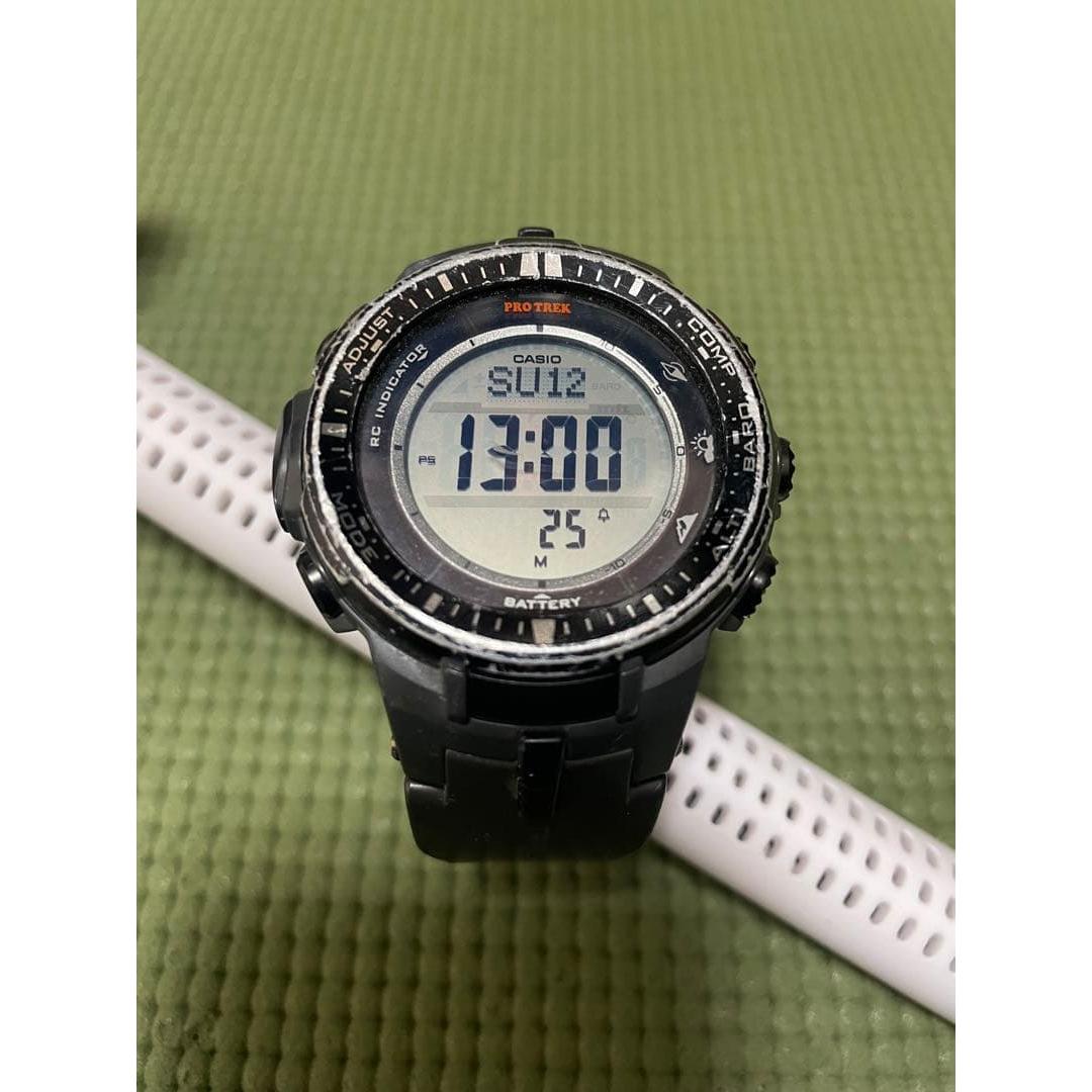 Used CASIO PRO TREK PRW-3000