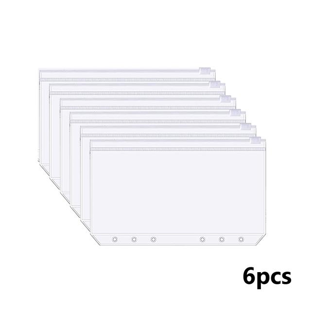A6 Money Saving Organizer PU Leather Budget Binder Marble Notebook Budgets Planner  Envelope Office School Supplies