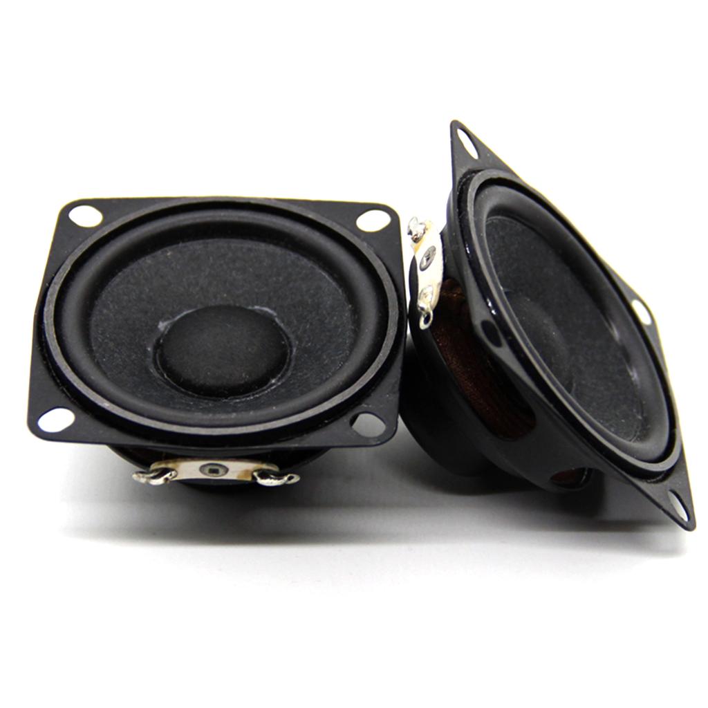 Versatile 53mm 8W Speaker Units 2inch Internal Magnetic Loudspeaker Powerful & Compact Works with Most Devices Durable