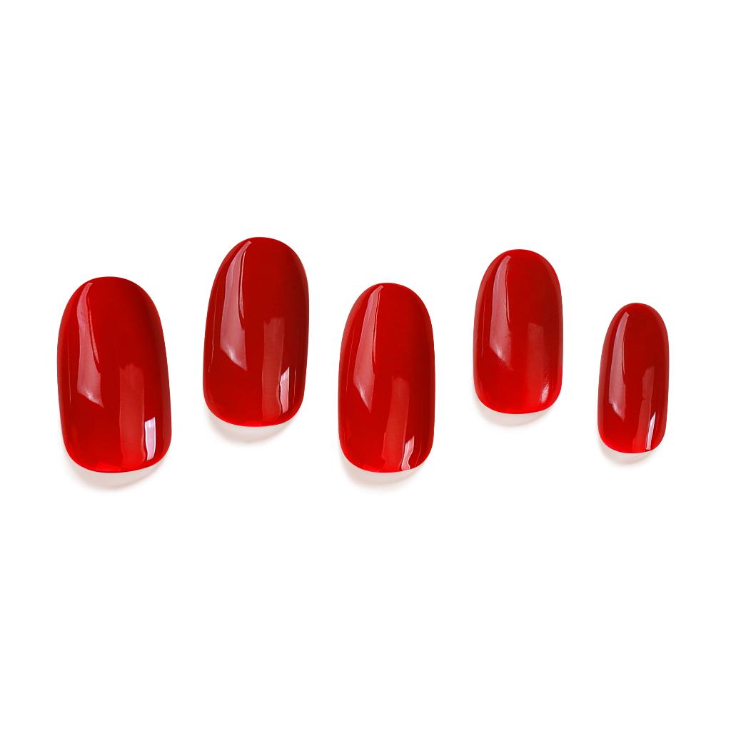 Korean Gel Nail Stickers UV Lamp | Salon Look At Home | No Glue Needed POINT VER.