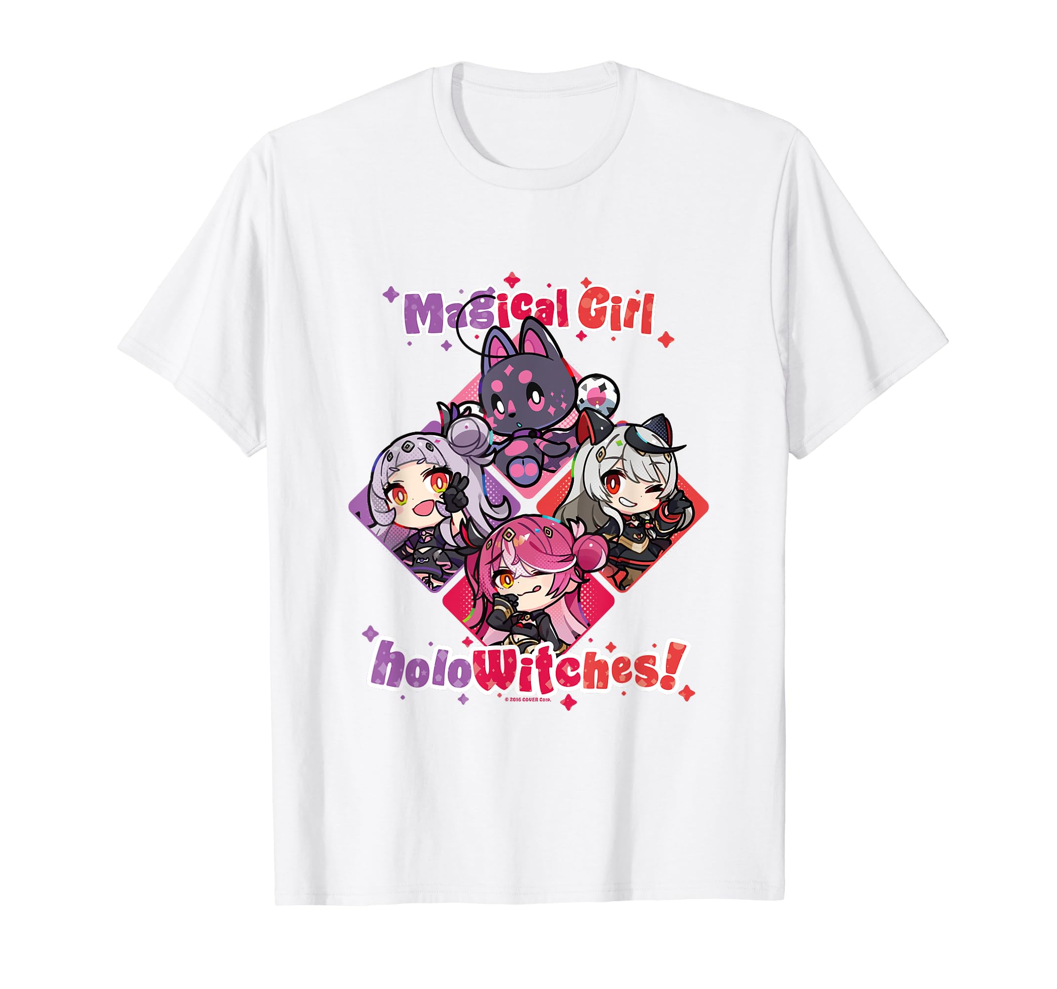 

Magical Girl Holowitch! Shion Murasaki, Marine Houshou, Chloe Shakasa T-shirt