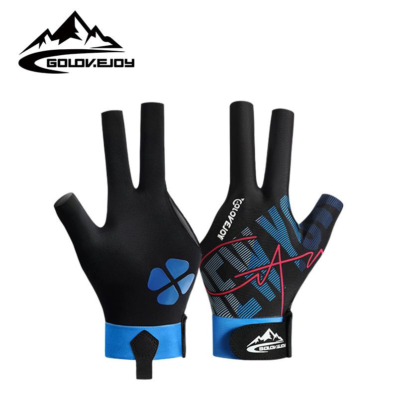 Best Ultra Silky Thin Three Finger Pool Cue Snooker Gloves Custom Billiard Accessories Gloves for Left Hand/right Hand Bridge