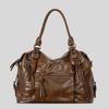 2026 Nuove Borse a Spalla da Donna City Fashi Vintage Morbida Pelle Borsa a Mano Moto Grande Capacità Tracolla Regolabile Borsa Tote sac