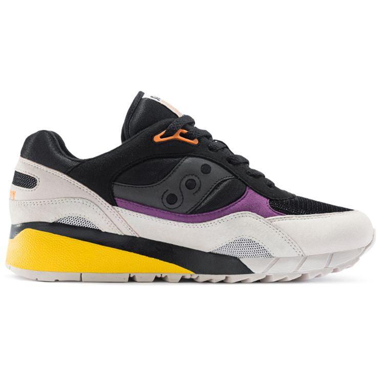 SAUCONY Shadow 6000 Pohodlné Syntetická Kůže Tlumící Nárazy Protiskluzové Odolné proti Opotřebení Prodyšné Nízké Neformální Běžecké Boty Pánské tenisky S79008-2