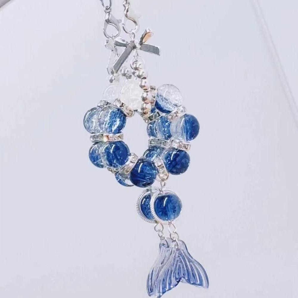 Fashion Accessory Couple Phone Lanyard Fish Tail Bag Jewelry  Friends Present