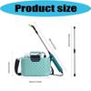 5L Electric Garden Water Dispenser Featuring Swiveling Nozzle And Shoulder Support For Home Gardening And Plant Care P9YB