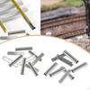10 Pieces Model Train Rail Joiners Replace Missing Fishplates Track Connecting Replacement
