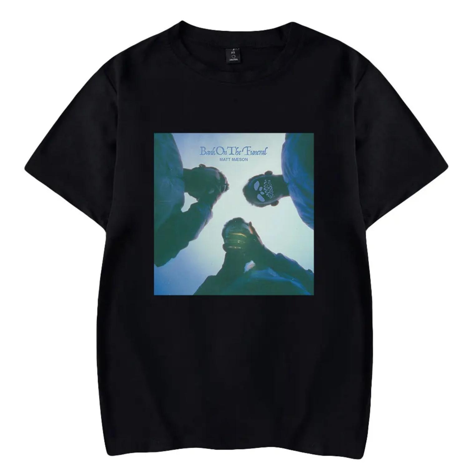 

Matt Maeson Tshirt Crewneck Short Sleeve T-shirt Men Women Streetwear Casual Stylish Hip Hop S чёрный