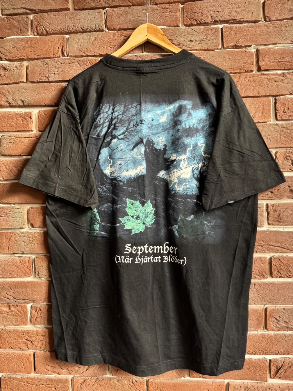 1998 And Oceans Gallery Of Thoughts Black Metal Band Tshirt september xl Unisex T-Shirt XXL