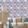 Patchwork wallpaper for living room and bedroom 50x1000
