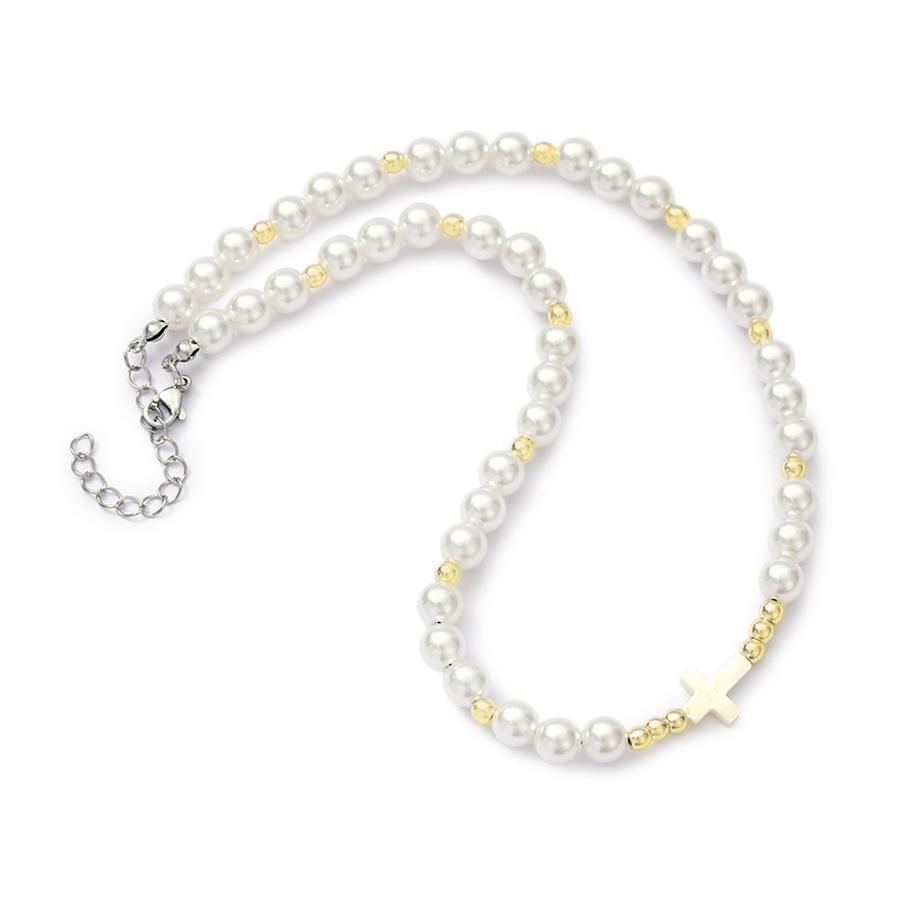 Elegant Star Heart Imitation Pearl Choker Necklace For Women Beaded Chain For Bridal Party Daily Wear Jewelry Beach Accessory
