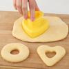 Diy Creative Donut Mold Cake Decorating Tools Kitchen Baking Accessories Doughnuts Cooking Cutter Desserts Bread Cutting Maker