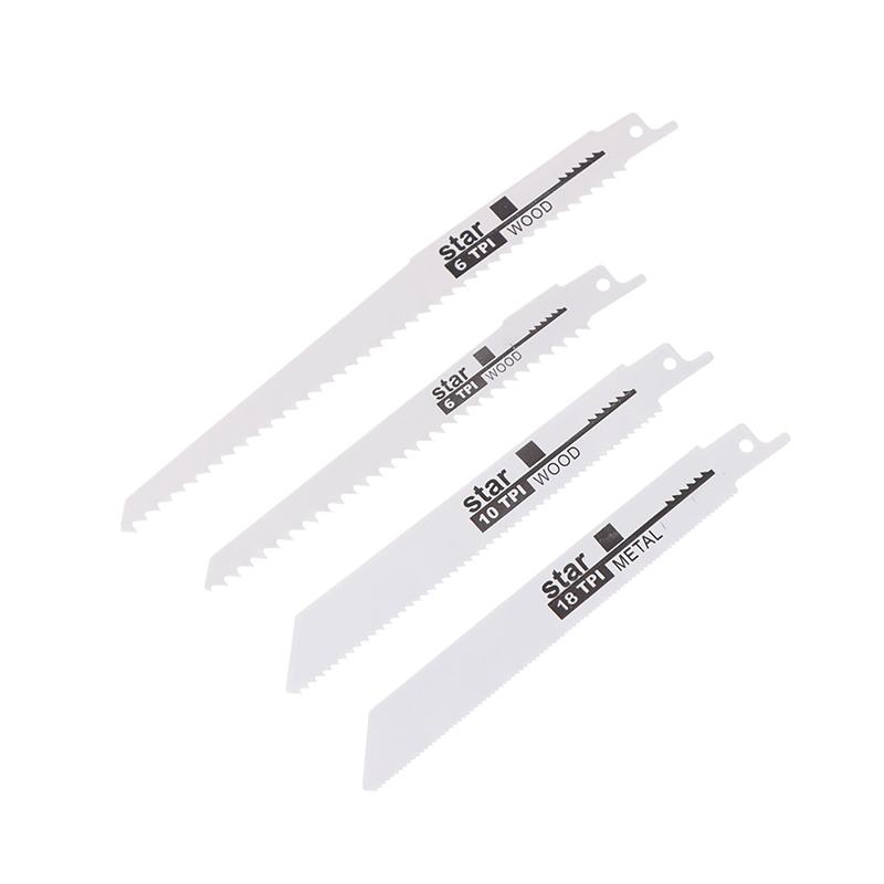 Universal Woodworking And Metal Cutting Reciprocating Saw Blade For Diy And Professional Use, Coarse And Fine Teeth