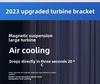 Adjustable Turbo Cooling Laptop Stand: Suspended Carbon Steel Base for Heightened Cooling