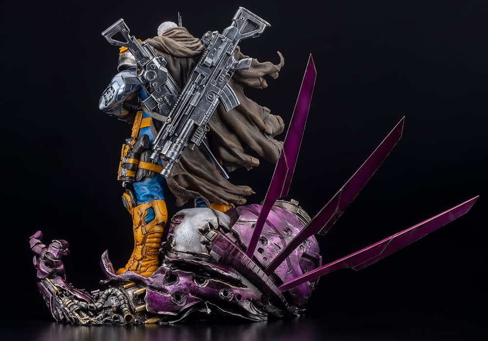 MARVEL UNIVERSE Cable FINE ART STATUE Signature Series Kucharek Brothers Scale Cold Cast Hot Figure MK363 Feat.. 1/6