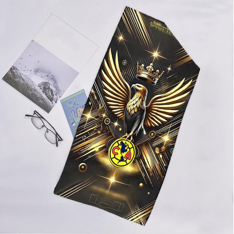 Club Amrica Fashion Beach Towel: Ideal for Summer Adventures Soft, absorbent and quick drying suitable for swimming and bathing