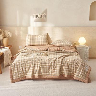 Belle Anna Yarn-Dyed Washed Summer Quilt