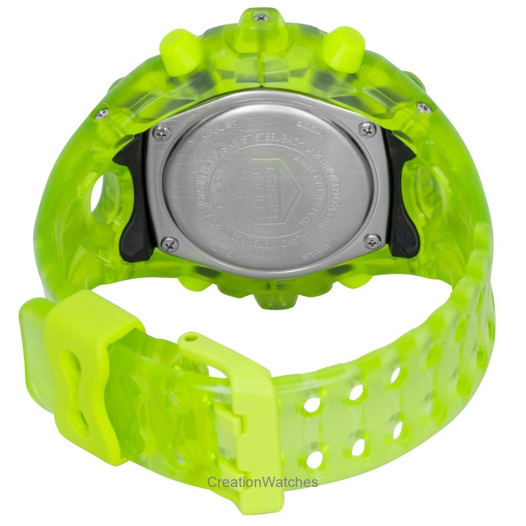 Casio G-Shock Cinturino in Resina Analogico Digitale Quadrante Verde Quarzo GA-V01SKE-3A Orologio da Uomo 200M