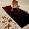 Ręcznik plażowy Slayer Blood Dripping Fashion: Idealne na letnie przygody Miękkie, chłonne i szybkoschnące, odpowiednie do pływania i kąpieli