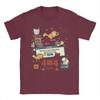Men Too Many Cats Alert Playing Computer T Shirts  100% Cotton Clothing Casual Short Sleeve Crew Neck Tee Shirt Party T-Shirt