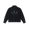 Lee Solid Color Work Denim Jacket Men jackets Black LMT004511100031A02862