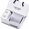 Gift Box Five-Piece Tie Men'S Formal Wear Business Casual Wedding Groom Bow Tie Square Scarf
