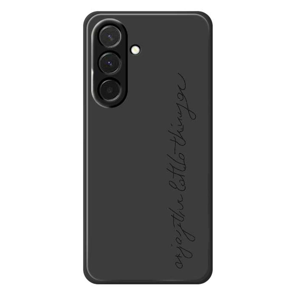 For Samsung Galaxy A36 5G Case WordArt Pattern Printing Straight Edge TPU Phone Back Cover