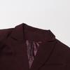 2025 Spring European & American Women's Slimming Suit Jacket with Irregular Side Waist - High-End Fashion Trend