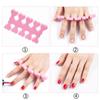 40/100PCS Nail Art Toe Separators Fingers Foots Sponge Soft UV Gel Polish Beauty Tools Manicure Pedicure Pack Nail Kits