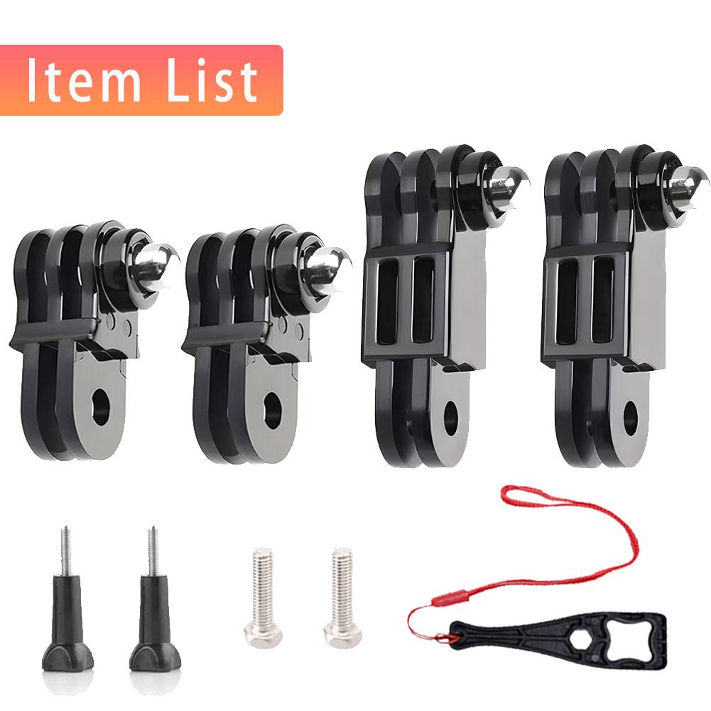 

Pivot Arm Long & Short Adjust Arm Straight Joints Convert Mount for SJCAM Yi GoPro Hero 13 12 DJI Osmo Action 5 Pro Accessories