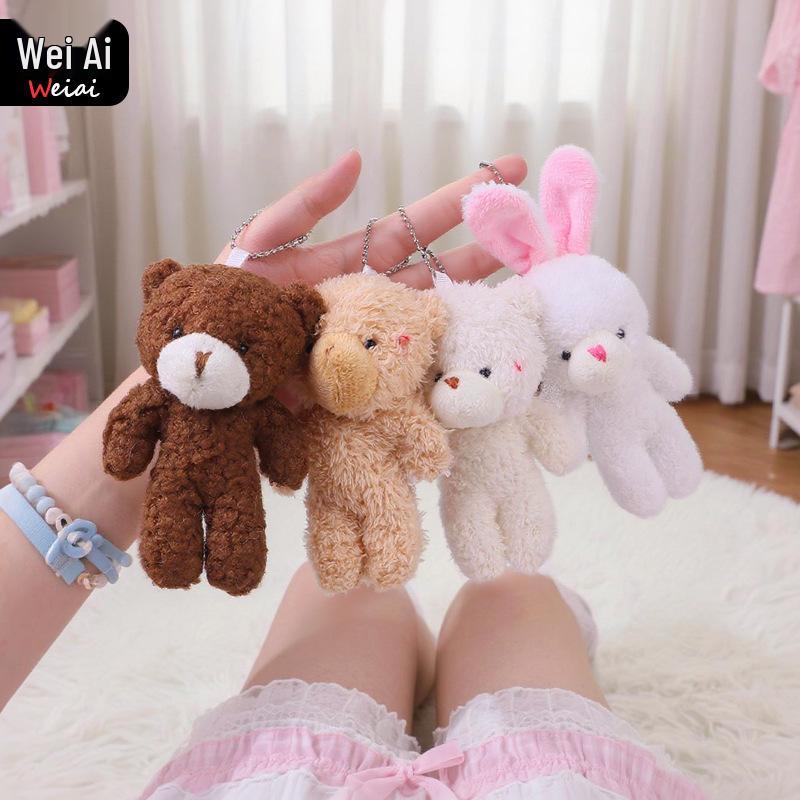 Soft Blush Bear Onesie with Cute Bear Pendant Ornament Gift Set