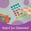 Learning Resources Transparent Counters Colorful Counters Transparent Marbles LER 0131