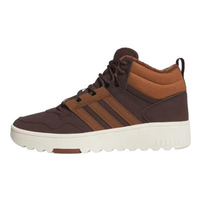 Hoops 4.0 Trendy Versatile Stylish Synthetic Leather Mid-Top Basketball Shoes Unisex Sneakers JQ5364